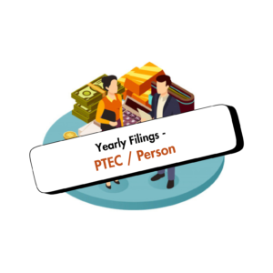 Yearly Filings (PTEC / Person)