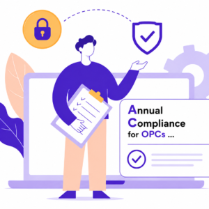 Annual Compliances (For OPCs)